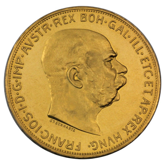 30,49 g Gold Österreich 100 Kronen