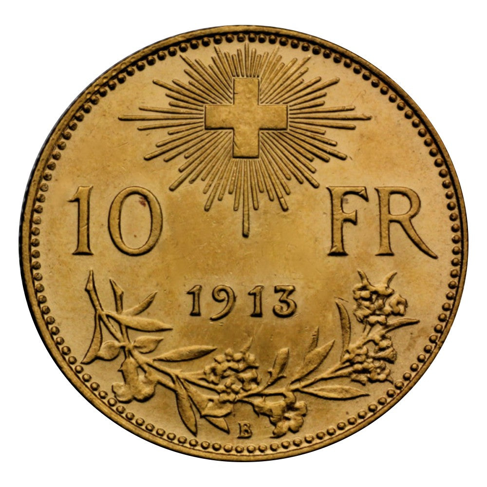 2,9 g Gold Vreneli 10 Franken