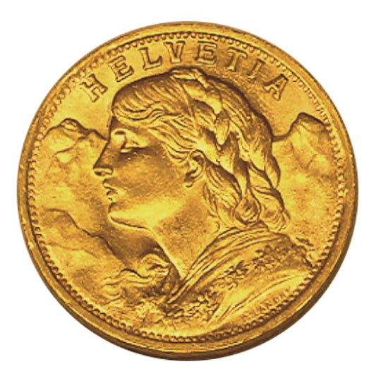 5,81 g Gold Vreneli 20 Franken